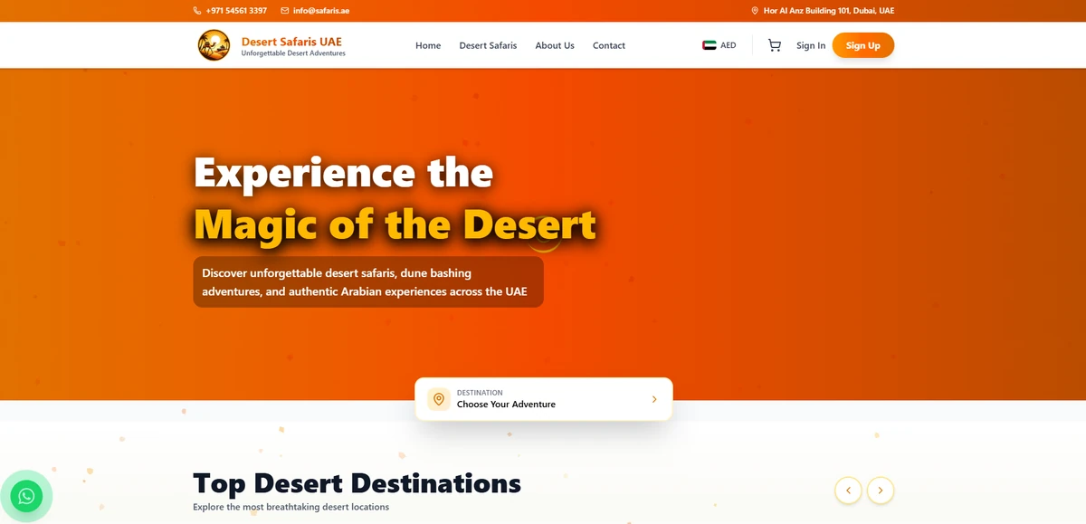 Safaris UAE