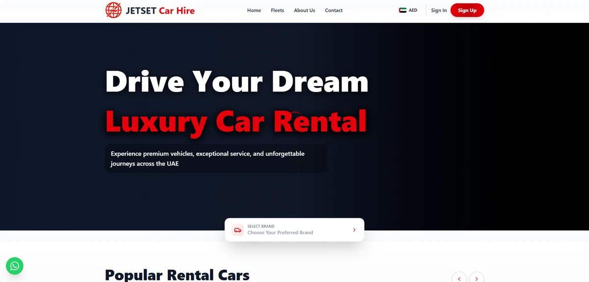 UAE Luxury Car Hire